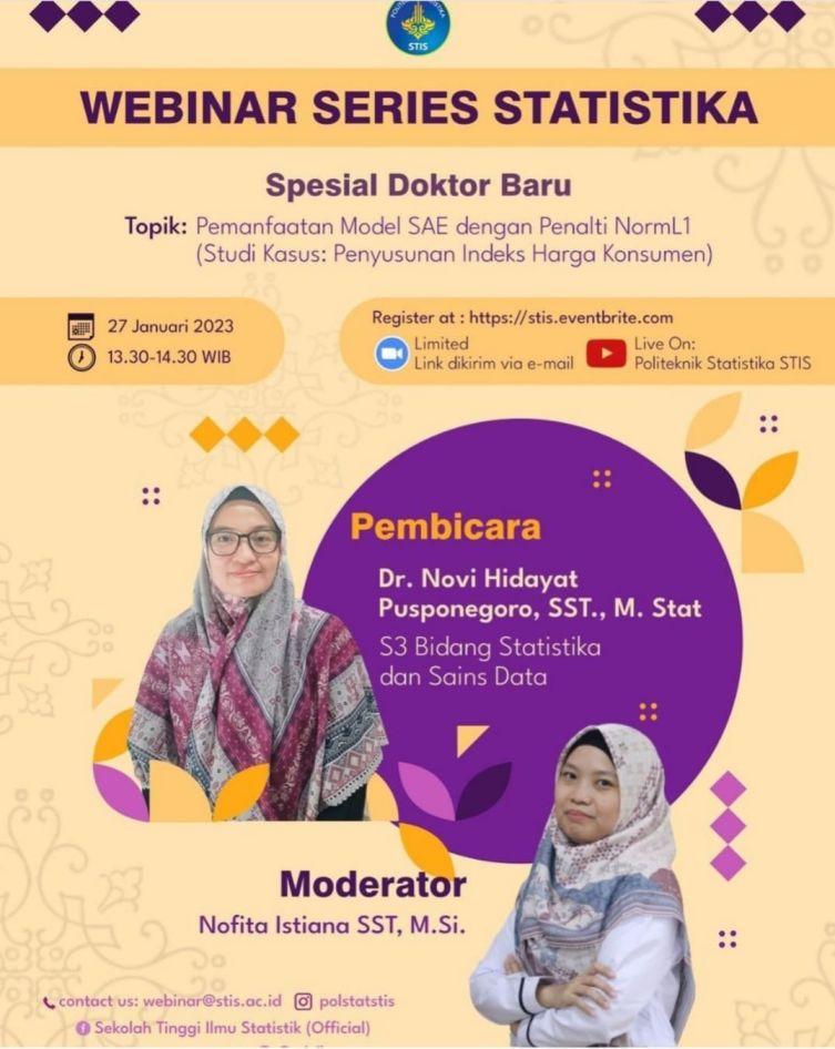 Webinar Series Statistika 2023