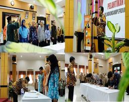 Inauguration of Stuctural and Functional Officials In BPS Central Java Provincial Environment