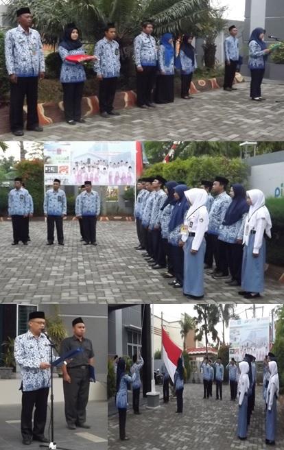 Commemoration Ceremony of the 90th Youth Oath Day In the BPS District of Rembang Regency