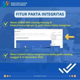 Persetujuan Pakta Integritas Calon Mitra Statistik 2024