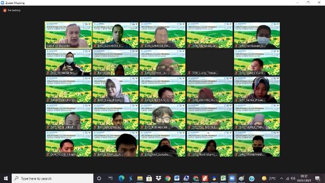 Pelatihan Calon Pembina Desa Cinta Statistik