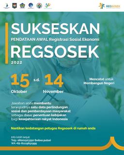 Initial Data Collection for Socio-Economic Registration (Regsosek) Begins!