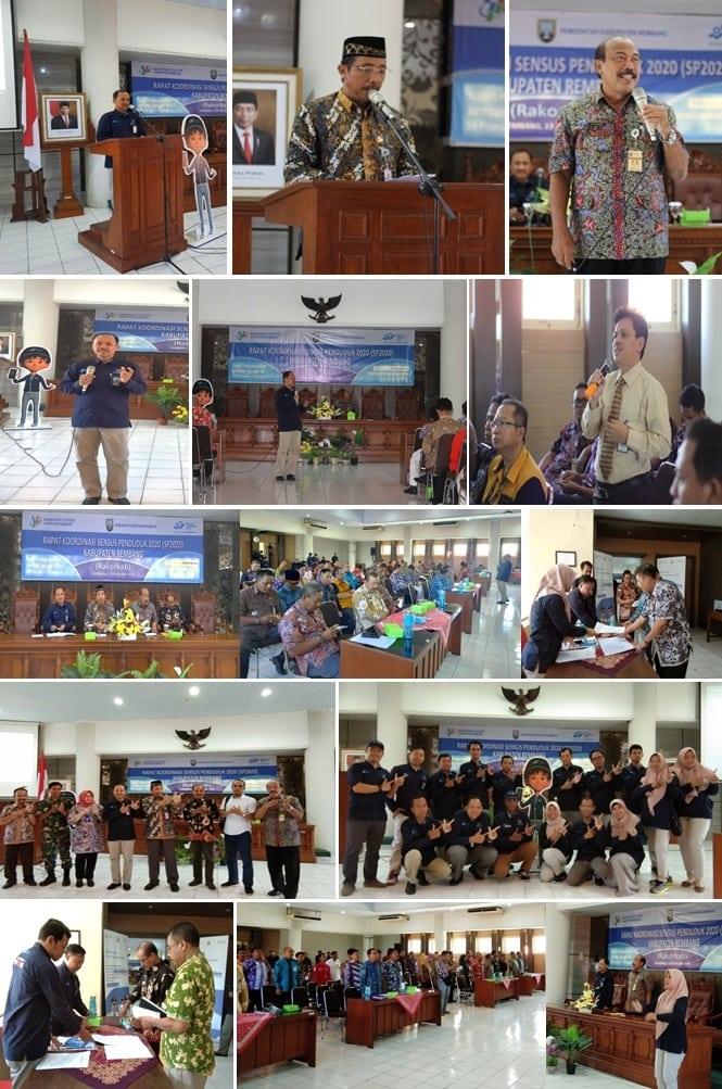 2020 Population Census Coordination Meeting Rembang Regency (Rakorkab SP2020)