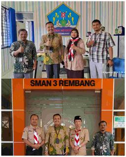 Kunjungan Kerja BPS Rembang ke SMU 1 dan SMU 3, apa tujuannya! 