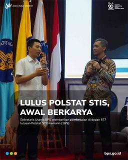 Lulus Polstat STIS, Awal Berkarya