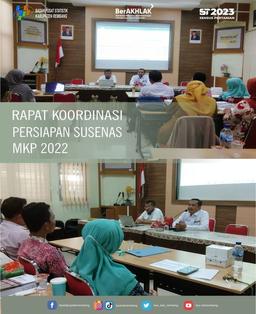 Rapat Koordinasi Persiapan Susenas MKP 2022