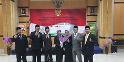 Inauguration and Oath Taking Position in Environmental Structural BPS Central Java Province