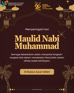 PERINGATAN MAULID NABI MUHAMMAD 1446 H/2024 M