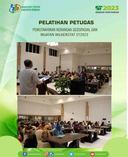 Pelatihan Petugas Pemutakhiran Kerangka Geospasial dan Muatan Wilkerstat ST2023 Gelombang I