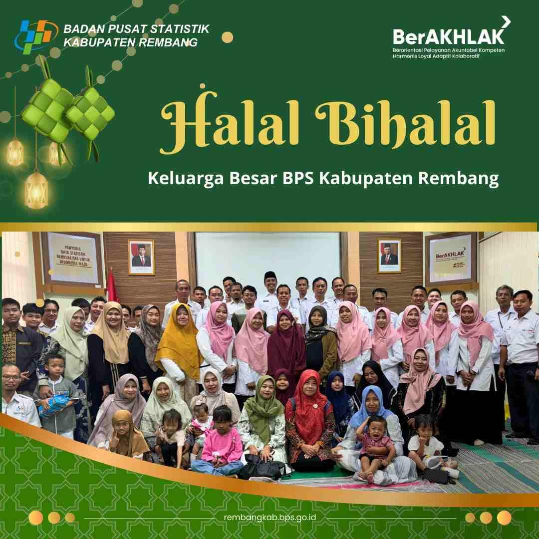 Halal Bihalal Keluarga Besar BPS Kabupaten Rembang 2024