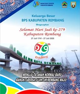 Happy 279th Anniversary of Rembang Regency