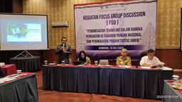 Focus Group Discusion (FGD) Pemanfaatan Teknologi dalam Rangka Pemanfaatan Ketahanan Pangan Nasional