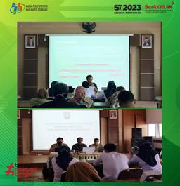 FGD Penyusunan Publikasi Kabupaten Rembang Dalam Angka Tahun 2022