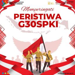 Peringatan Peristiwa G30SPKI, 30 September 2024.