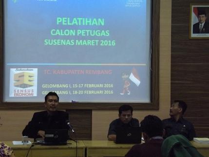 Pelatihan Susenas 2016