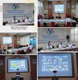 Rapat Perdana Pejabat Struktural BPS Provinsi  dan Kab/Kota Se-Jawa Tengah