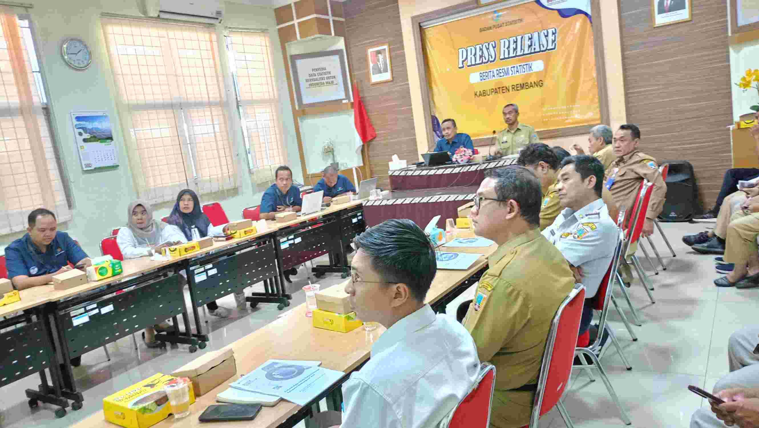 BPS Rembang rilis Inflasi Rembang Bulan Juni tahun 2024, ini Penjelasanya