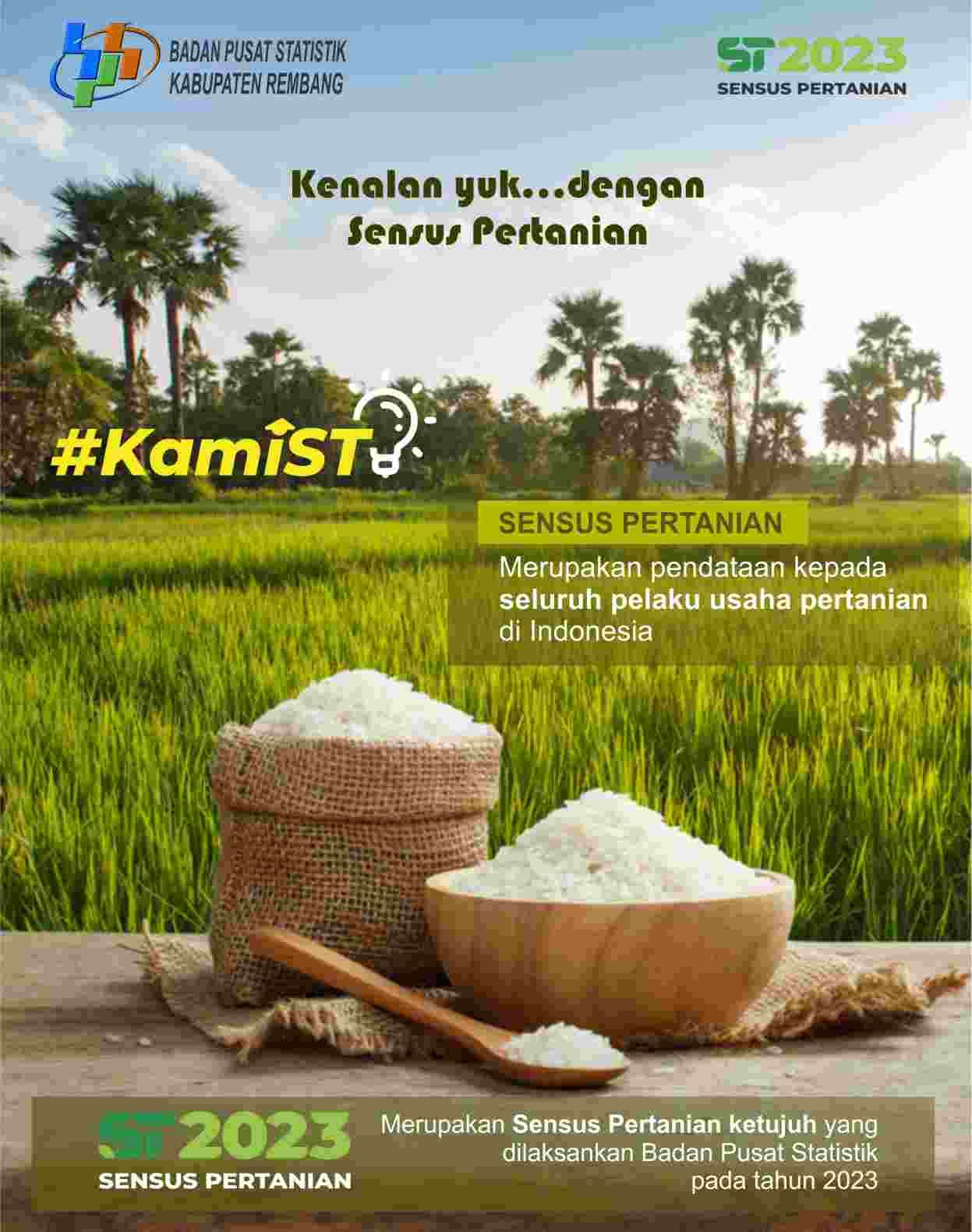 KamiST - Menuju Sensus Pertanian 2023