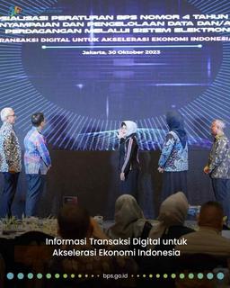 Informasi Transaksi Digital untuk Akselerasi Ekonomi Indonesia